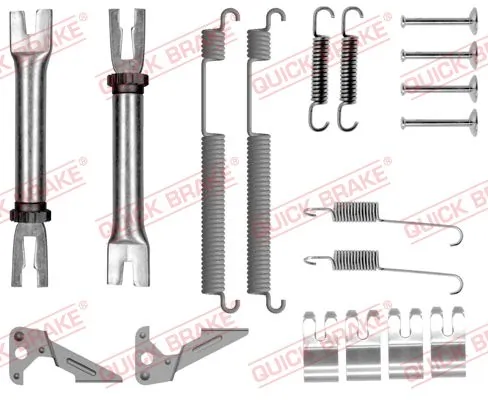 Accessory Kit, brake shoes
